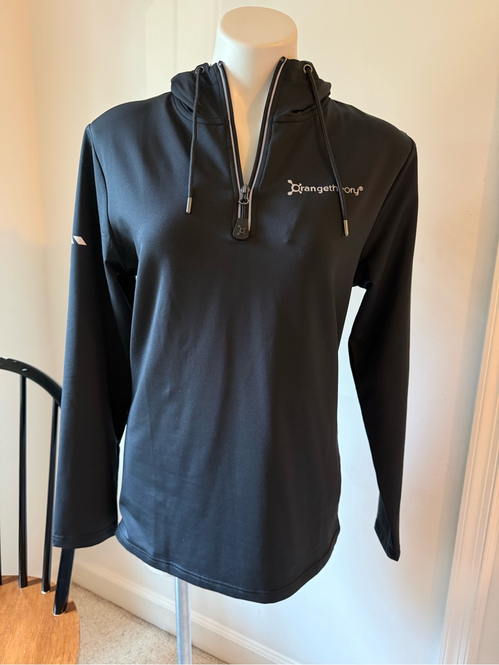 Orangetheory Black Women’s 1/4 Zip Pullover Hoodie